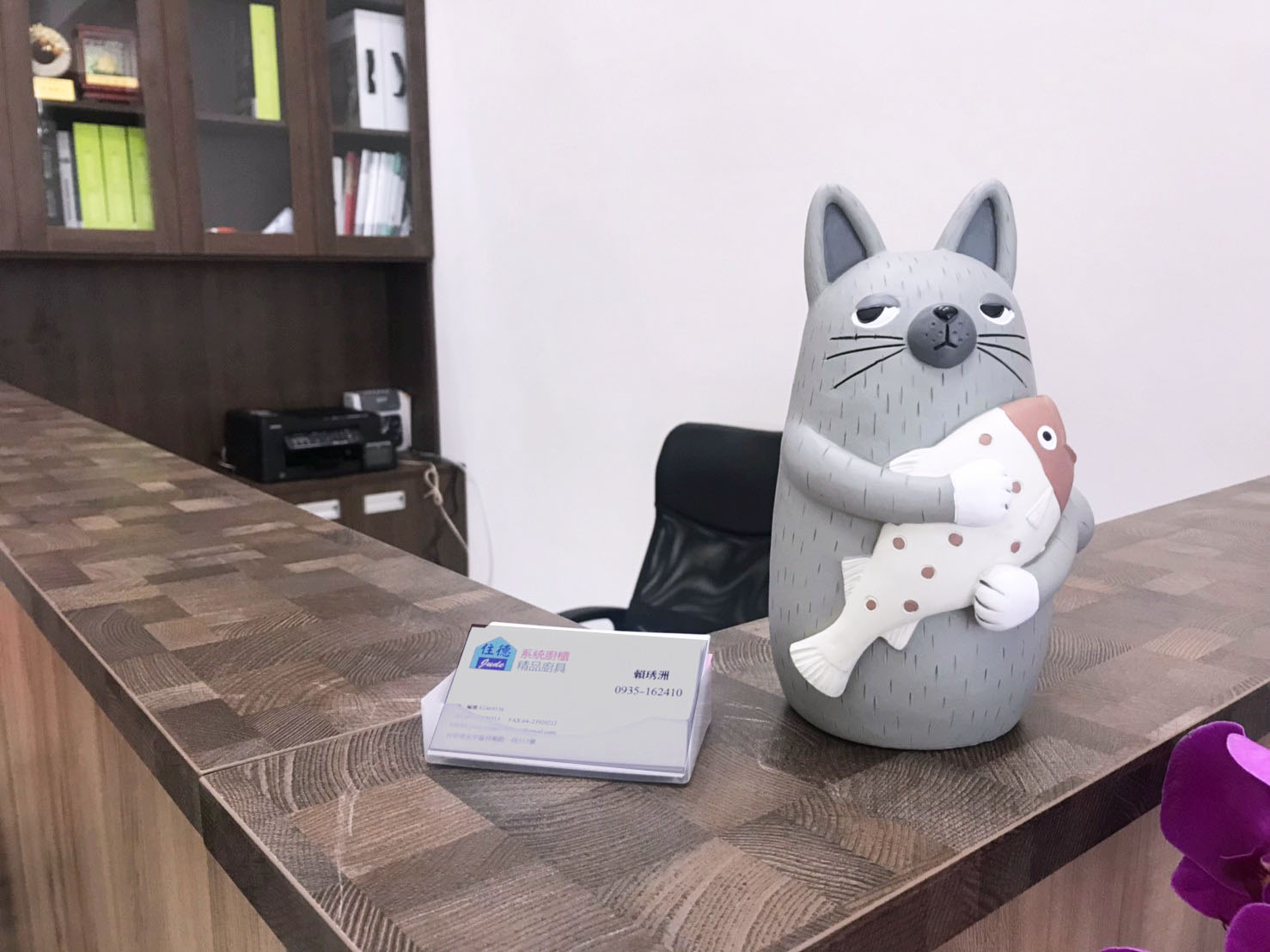 展示書櫃及書桌